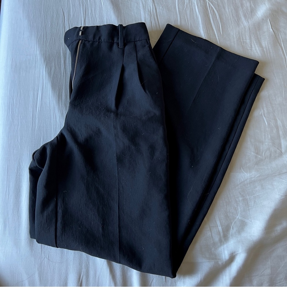 Aritzia Wilfred Effortless Pants - Black, Size 0 Regular Length